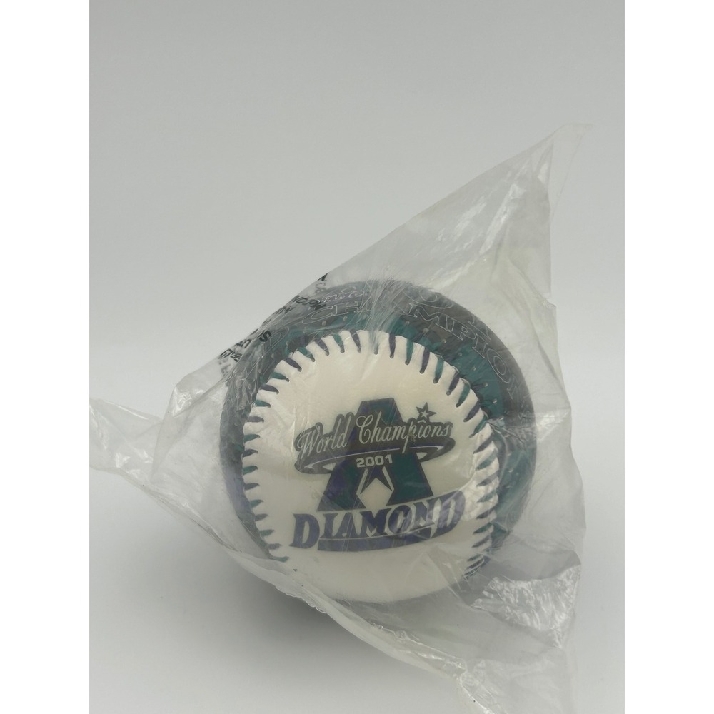 Arizona Diamondbacks 2001 World Series Champions Fotoball McDonald's Sealed MLB